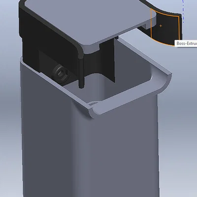 Edge Bin - Thùng rác nhỏ gọn kẹp mép bàn