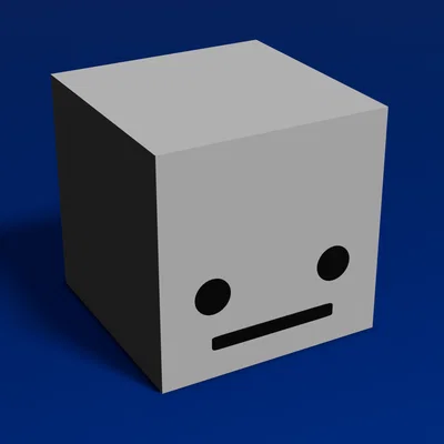 Mô hình in 3D Cube 107 Geometry Dash cực xinh xắn