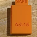 Khối khóa an toàn (Safety Flag) 3D cho AR-15 - Thiết kế bền bỉ - Thumbnail 1