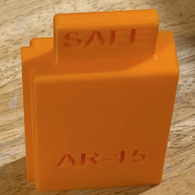 Khối khóa an toàn (Safety Flag) 3D cho AR-15 - Thiết kế bền bỉ