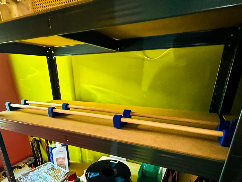 Giá Đỡ Lưu Trữ Cuộn Filament Dùng Thanh Dowel - Image 4