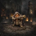 Bloodbound Realms – Dwarf – Grimbarrel Thundergunner (Mô hình STL in 3D Dark Fantasy) - Thumbnail 1