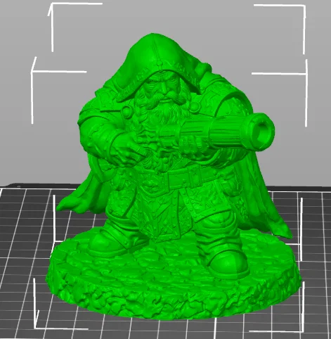 Bloodbound Realms – Dwarf – Grimbarrel Thundergunner (Mô hình STL in 3D Dark Fantasy) - Image 5