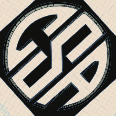 Mô hình in 3D logo Csa inc nghệ thuật trang trí bàn làm việc