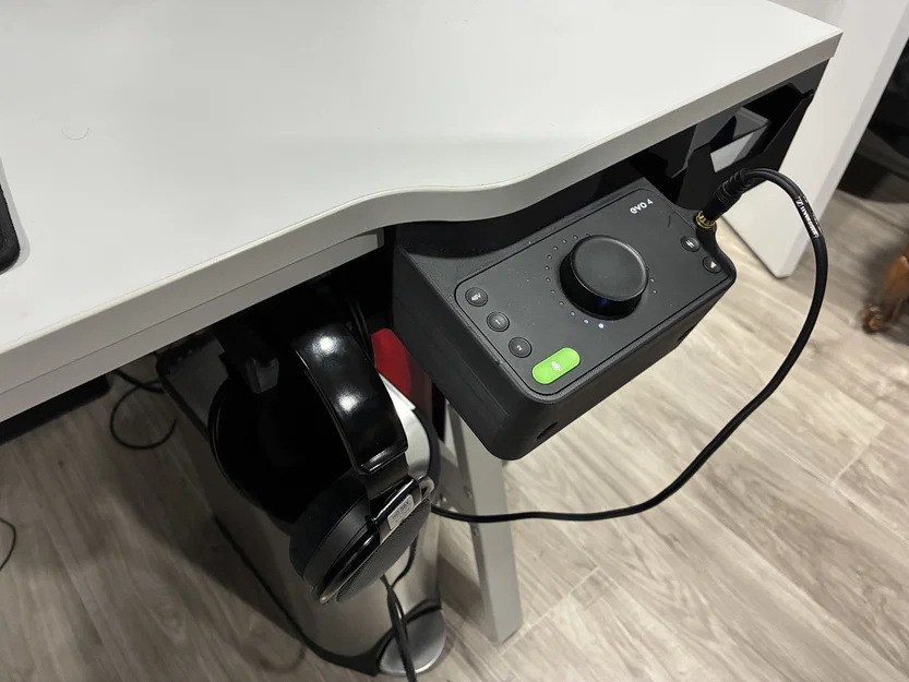 Giá treo dưới bàn Audient Evo 4 cho bàn IKEA Utespelare - Image 3