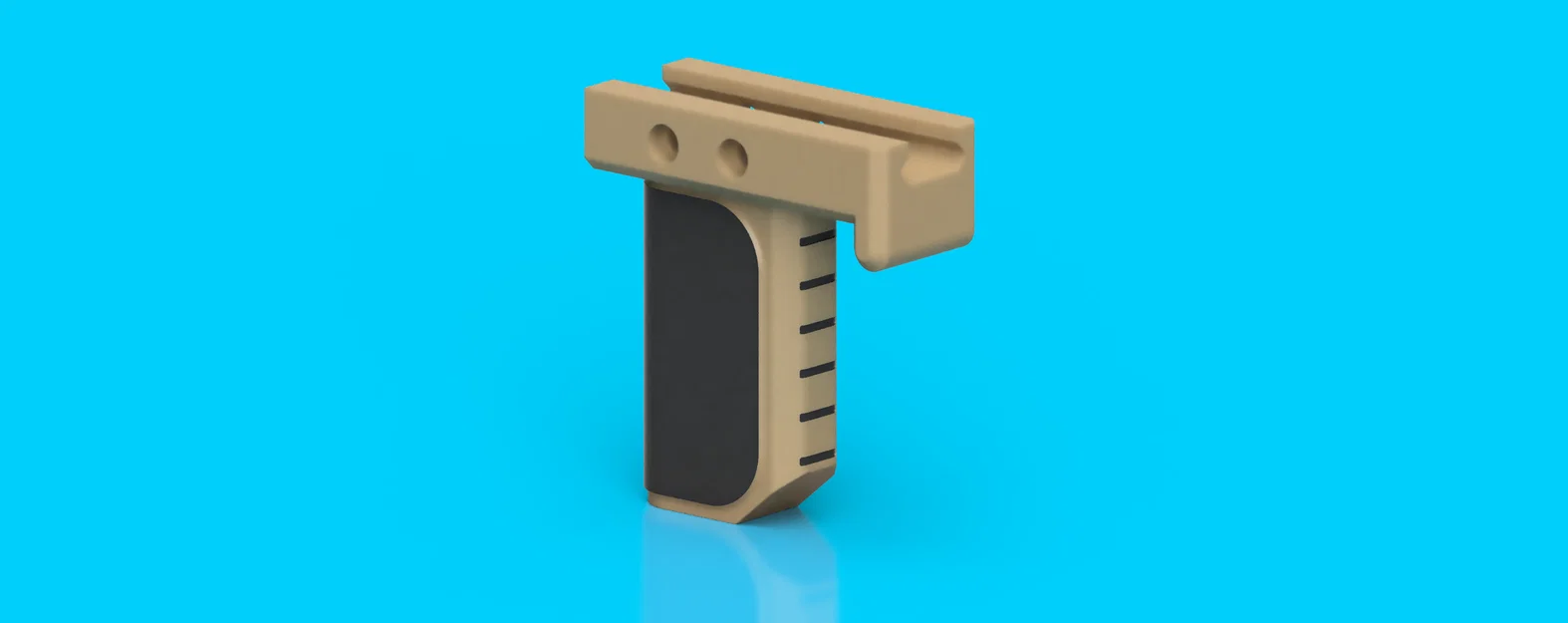Tay cầm dọc (Long Vertical Foregrip) cho Picatinny Rail - Image 1