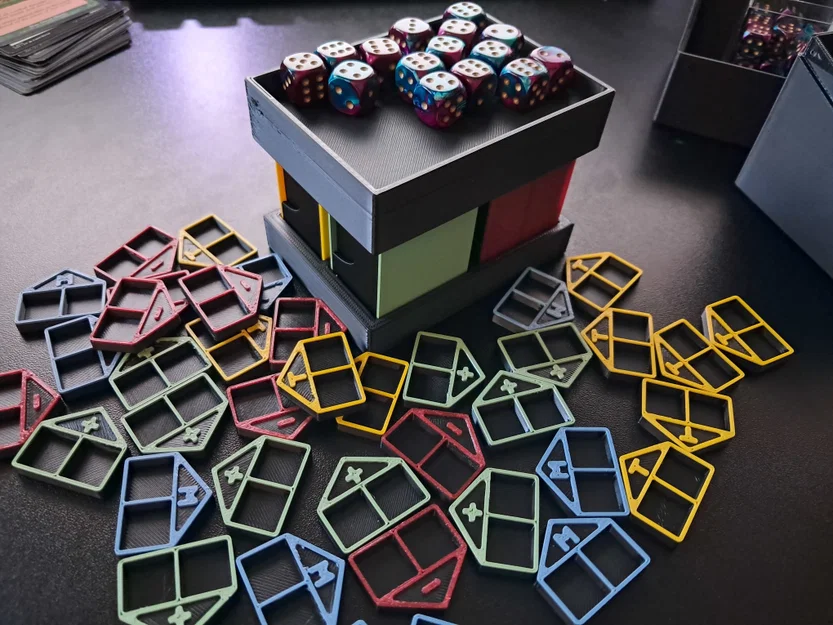 Khay lưu trữ MTG Counter Storage: Sắp xếp bàn chơi gọn gàng - Image 1