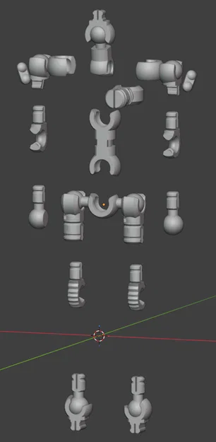 Scrungle13 - Mô hình nhân vật có khớp nối - Image 13