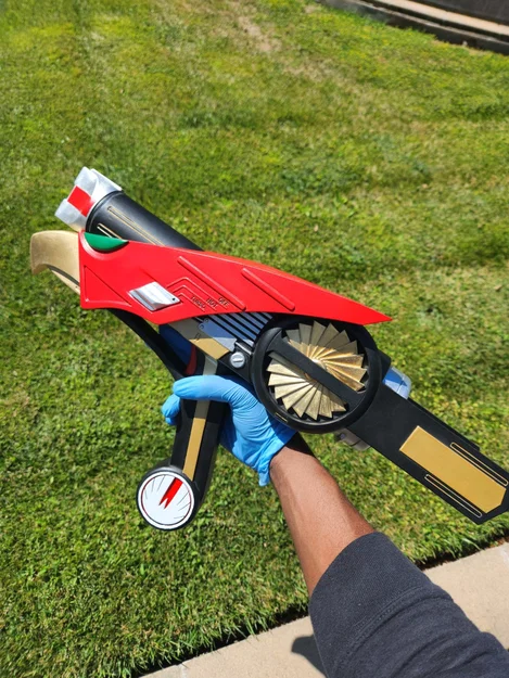 Power Rangers Ninja Storm Hawk Blaster (Mô hình in 3D) - Image 1