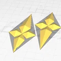 Mô hình bông tai Illuga Genshin Impact in 3D cho dân cosplay - Thumbnail 2