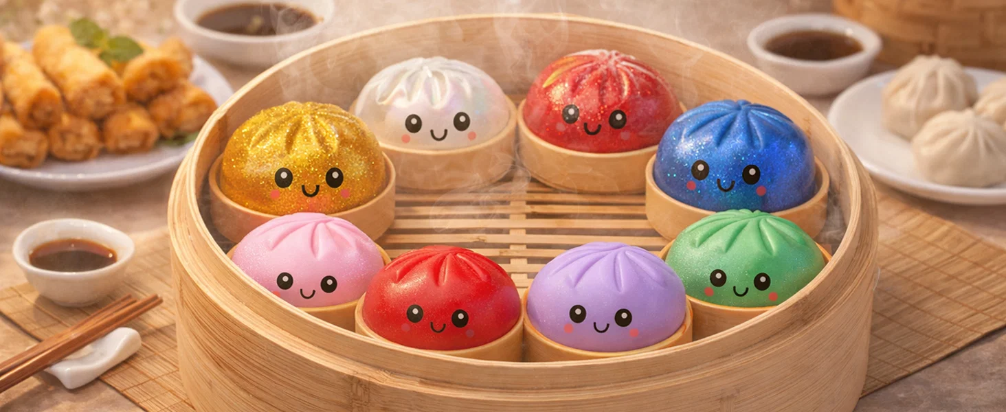 Đồ chơi nhấn nút Mini Dumpling: Hướng dẫn in 3D cực dễ - Image 1