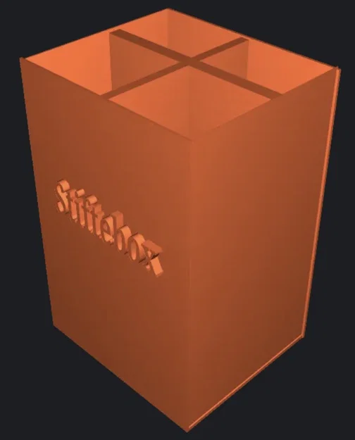 Mẫu Hộp Đựng Bút Để Bàn (StifteBox) Đa Ngăn - Phụ Kiện In 3D Tiện Ích - Image 1