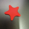 Mô hình 3D ngôi sao bo tròn (Rounded Star) dễ in - Thumbnail 1