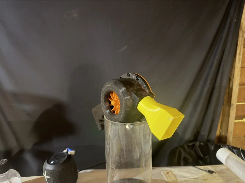 DIY Mini Blower V1 – Quạt ly tâm in 3D nhỏ gọn - Image 2