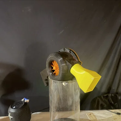 DIY Mini Blower V1 – Quạt ly tâm in 3D nhỏ gọn