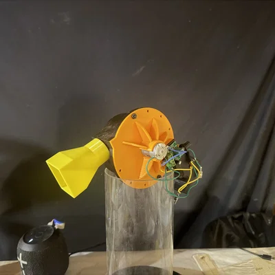 DIY Mini Blower V1 – Quạt ly tâm in 3D nhỏ gọn