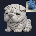 Mô hình Chibi Shar-Pei đáng yêu - Thumbnail 1
