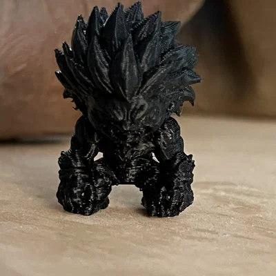 Chibi Blanka (Street Fighter) - Mô hình 3D dễ thương