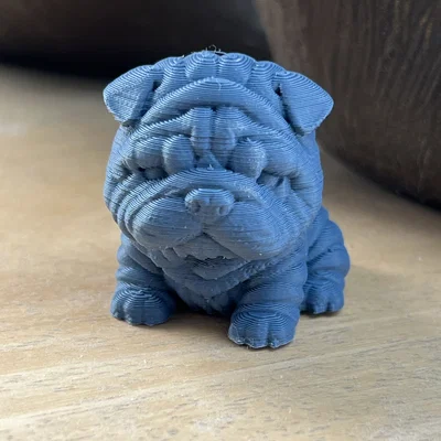 Mô hình Chibi Shar-Pei đáng yêu