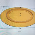 Nắp đậy 200mm cho đế xoay trưng bày 360 độ (3D Model) - Thumbnail 2