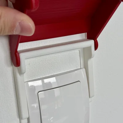 Ốp Công Tắc Đèn Phong Cách Buồng Lái Máy Bay