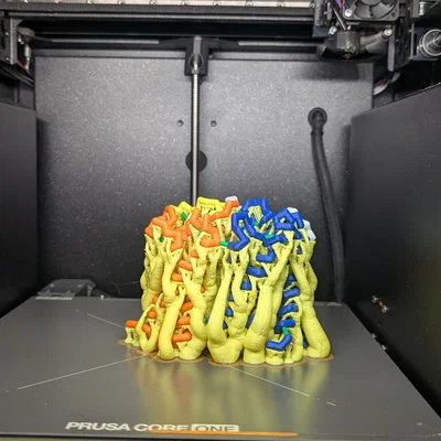 Mô hình 3D đa sắc của kênh dẫn nước Aquaporin ở thực vật