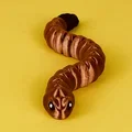 Rắn Sidewinder - Mô hình khớp nối 3D | Móc khóa in liền khối | Không cần support - Thumbnail 3