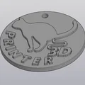 Móc Khóa Mèo In 3D Độc Đáo - Phụ Kiện Cho Fan Công Nghệ - Thumbnail 3