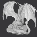 Mô hình in 3D Ancient Dragon đầy uy nghiêm - Thumbnail 3