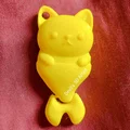 Móc khóa mèo tiên cá cử động dễ thương - File in 3D độc đáo - Thumbnail 1
