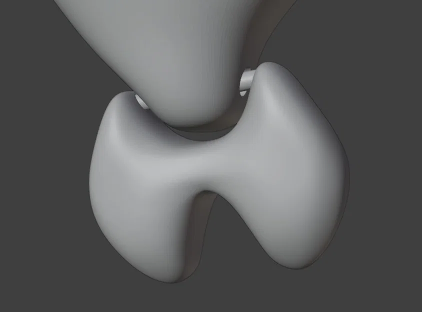 Móc khóa mèo tiên cá cử động dễ thương - File in 3D độc đáo - Image 4