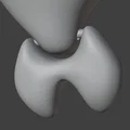 Móc khóa mèo tiên cá cử động dễ thương - File in 3D độc đáo - Thumbnail 4