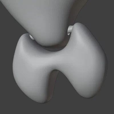 Móc khóa mèo tiên cá cử động dễ thương - File in 3D độc đáo