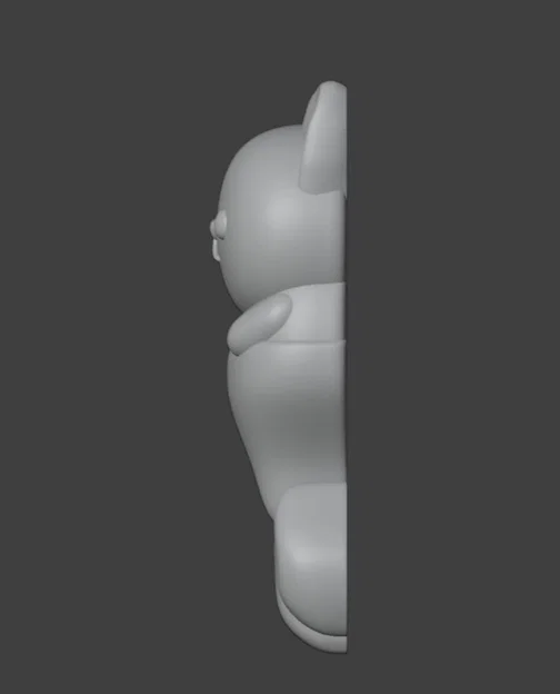 Móc khóa mèo tiên cá cử động dễ thương - File in 3D độc đáo - Image 6