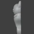 Móc khóa mèo tiên cá cử động dễ thương - File in 3D độc đáo - Thumbnail 6