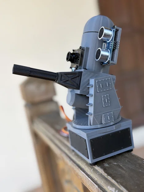 Laser CIWS MG90S - Tháp Pháo Tự Động Theo Dõi Mục Tiêu - Image 1