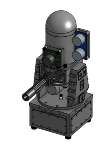 Laser CIWS MG90S - Tháp Pháo Tự Động Theo Dõi Mục Tiêu - Image 2