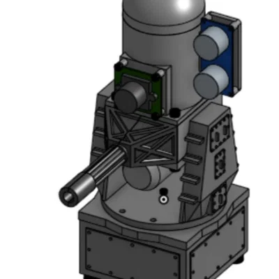 Laser CIWS MG90S - Tháp Pháo Tự Động Theo Dõi Mục Tiêu