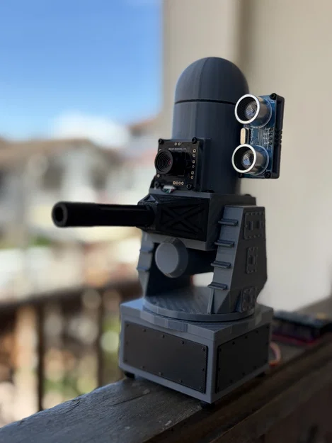 Laser CIWS MG90S - Tháp Pháo Tự Động Theo Dõi Mục Tiêu - Image 5