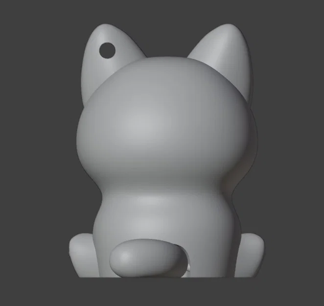 Móc khóa mèo 3D đáng yêu có đuôi cử động linh hoạt - Image 7