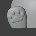 Móc khóa mèo 3D đáng yêu có đuôi cử động linh hoạt - Thumbnail 10