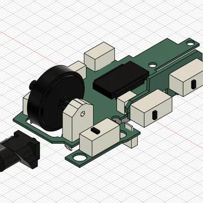 Mô hình PCB cho Egg OP1 8K V2