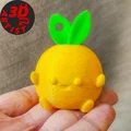 Móc khóa hình trái cây (Funny Citrus Keychain) xinh xắn in 3D - Thumbnail 2
