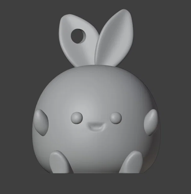 Móc khóa hình trái cây (Funny Citrus Keychain) xinh xắn in 3D - Image 3