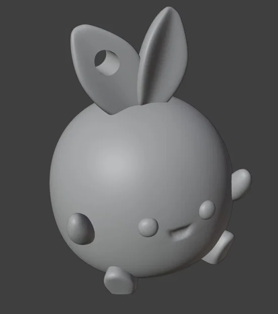 Móc khóa hình trái cây (Funny Citrus Keychain) xinh xắn in 3D - Image 5