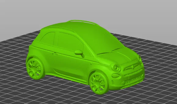 Mô hình 3D xe Fiat 500L Futura thiết kế chi tiết - Image 2