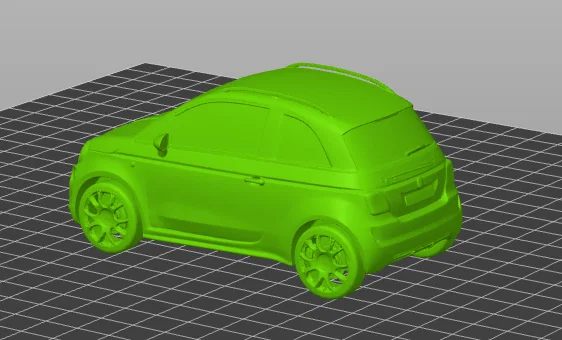 Mô hình 3D xe Fiat 500L Futura thiết kế chi tiết - Image 3