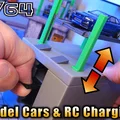 Mẫu in 3D Cầu nâng 4 trụ & Đế sạc xe RC (Tỷ lệ 1/64 & 1/43) - Bản Dùng Thử - Thumbnail 1
