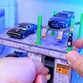 Mẫu in 3D Cầu nâng 4 trụ & Đế sạc xe RC (Tỷ lệ 1/64 & 1/43) - Bản Dùng Thử - Thumbnail 2