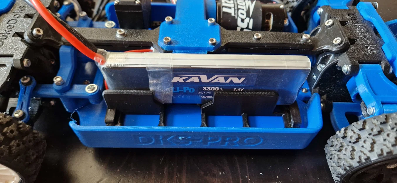 Khay giữ pin dọc cho xe RC DSK-Pro (Battery Holder) - Image 1